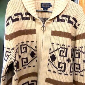 Pendleton wool sweater large